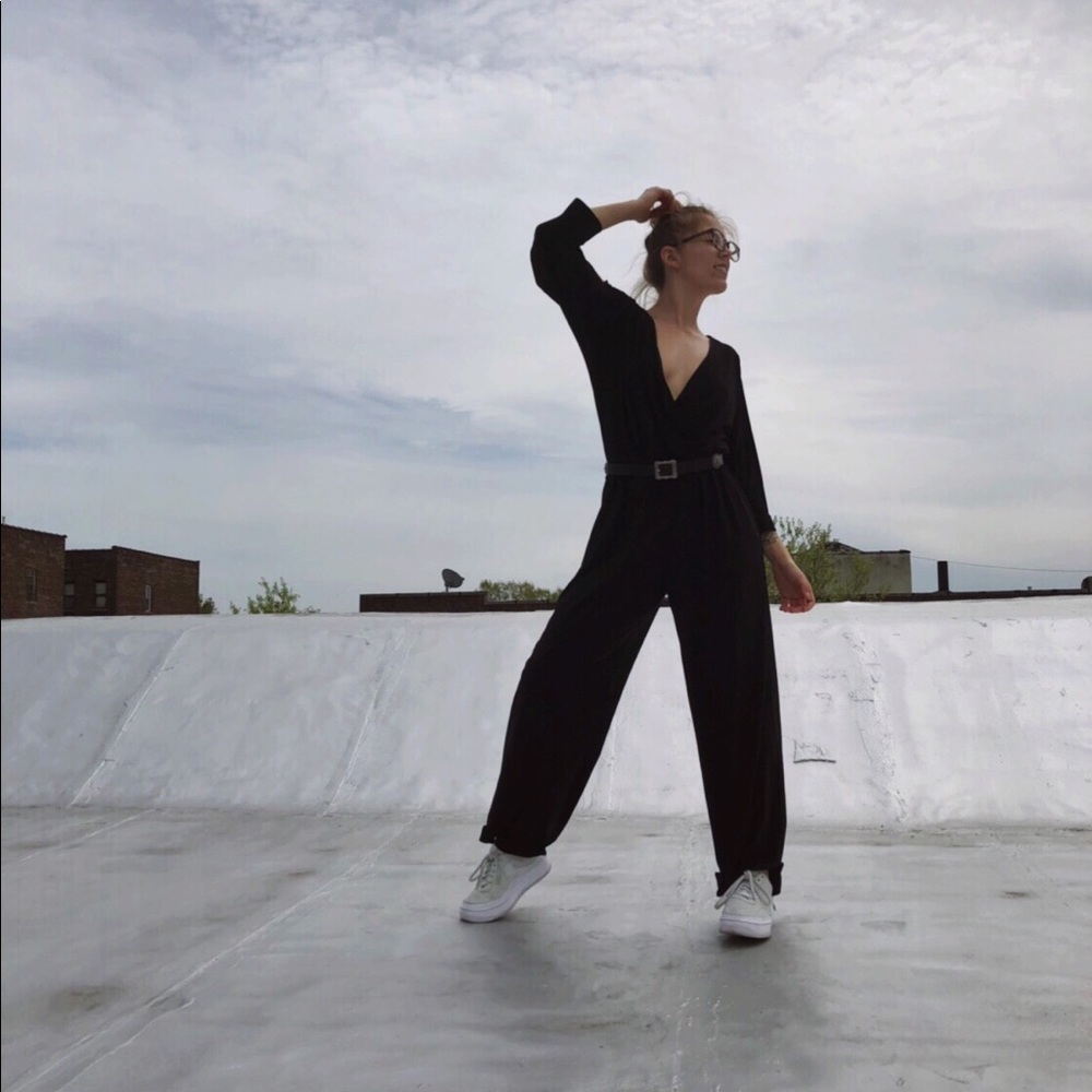 Cold-Shoulder Jumpsuit